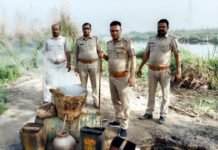 शराब माफिया के खिलाफ आबकारी विभाग ने अभियान को दी धार