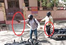 पिस्टल दिखाकर 25 लाख की लूट