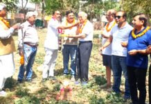 शिप्रा हजूर बिल्डिंग के पार्क की सूरत बदलने में जुटे पार्षद