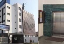 गाजियाबाद के आईएमएस यूनिवर्सिटी कैंपस में 5वें फ्लोर से गिरी लिफ्ट, 10 छात्र घायल, एक हालत गंभीर