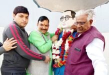 भाजपा नेता ने समरसता दिवस के रूप में मनाई अंबेडकर जंयती