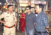दोपहर में चार्ज संभाला, शाम को गश्त पर निकले एसएसपी