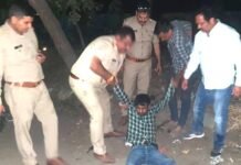 टॉय गन से पीएनबी बैंक में की थी 12 लाख की लूट, मुठभेड़ में बदमाश हुआ लंगड़ा
