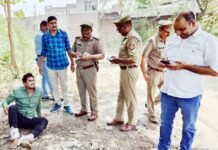22 लाख लूट में फरार 50 हजार इनामी बदमाश मुठभेड़ में घायल