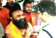 दो पक्षों की लड़ाई: शांत माहौल को मंहत ने दी हवा, बयान में कहा मस्जिद में घुसकर मौलवी को मारूंगा..