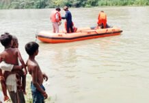 छोटा हरिद्वार में खोड़ा से छंलाग लगाने आए युवक की डूबने से मौत