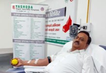 26 वर्षों से रक्तदान कर महादानी बने गौर संस ग्रुप के मैनेजिंग डायरेक्टर