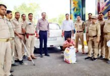 दिल्ली से सस्ते दामों में स्विफ्ट कार में कर रहा था शराब की तस्करी, गिरफ्तार