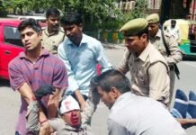 सराहनीय: एसएसपी मुनिराज जी. खून से लथपथ व्यक्ति की बचाई जान, राहगीर बने तमाशबीन