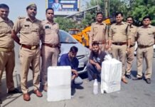 शाम रंगीन के लिए दिल्ली से ला रहे थे इवनिंग स्पेशल शराब, दो गिरफ्तार