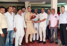 नवनियुक्त लेफ्टिनेंट गौरव पांडे को मनोज गोयल ने दी बधाई