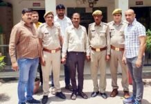 9 साल से गैंगस्टर में फरार 25 हजार इनामी गिरफ्तार