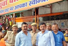गंगा अवतरण पर होमगार्ड्स ने चलाया स्वच्छता अभियान