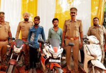 वाहन चोरों के लिए लोनी में लाल बाग का जंगल बना अड्डा