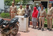 पत्नी को साथ लेकर लुटेरे करते थे लूटपाट, लूट की ज्वेलरी को सुनार करता था खपाने का काम