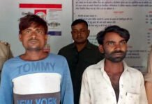 शराब के विवाद में दोस्त की हत्या करने पर 2 युवक गिरफ्तार