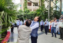 स्वतंत्रता दिवस पर डॉ पीएन अरोड़ा ने किया ध्वजरोहण
