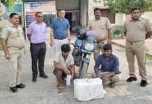 हजारों की शराब ने लगाया लाखों का चूना, पांच तस्कर गिरफ्तार