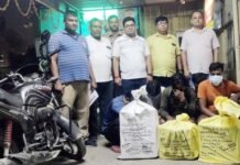 तीन लाख की शराब समेत 20 गिरफ्तार, 8 वाहन सीज