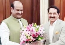 डॉ पीएन अरोड़ा ने किया लोकसभा अध्यक्ष ओम बिड़ला का स्वागत