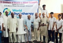 आईटीएस फिजियोथेरेपी के छात्रों ने मनाया विश्व भौतिक चिकित्सा दिवस