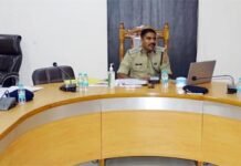 आपराधिक वारदातों को रोकने में नाकाम प्रभारी नहीं संभालेगे थाने की कमान: मुनीराज जी.