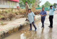 जल भराव की समस्या से मिलेगी रातह, मेयर ने किया 6 स्थानों का निरीक्षण