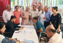 सेंट्रल पार्क मंदिर में फ्री मेडिकल चेकअप कैंप का आयोजन