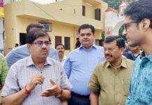 नगरायुक्त ने विभिन्न रामलीला स्थलों पर व्यवस्थाओं का जायजा लिया
