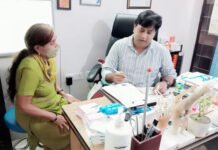 नवरात्रि पर्व पर ब्रिज विहार में निशुल्क चिक्तिसा कैंप का आयोजन