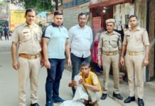 मसालेदार शराब के साथ तस्कर गिरफ्तार