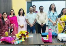 जयपुरिया सनराइज ग्रीन में बच्चों को दी गई गुड टच बेड टच की जानकारी