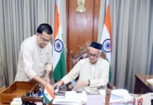 महाराष्ट्र के राज्यपाल कोश्यारी के साथ ब्राह्मण कल्याण बोर्ड के गठन को लेकर तरुण मिश्र ने की चर्चा