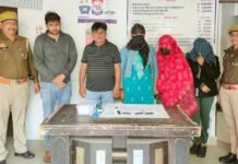 राजनगर में मसाज के नाम पर चल रहा देह व्यापार का गोरखधंधा पुलिस ने मारा छापा तो मचा हड़कंप