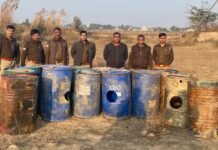 खादर में धधकने लगीं शराब की भट्टियां