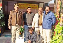 आबकारी विभाग ने दबोचा हरियाणा शराब तस्कर
