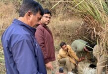 हिंडन खादर में धधकती शराब भट्टी को आबकारी विभाग ने किया ध्वस्त