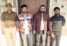 भाजपा नेता के कार्यालय पर गोली चलाने वाले दो सगे भाई समेत तीन गिरफ्तार
