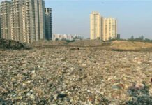 नगर निगम ने इंदिरापुरम में कूड़े के पहाड़ को खत्म कर तैयार की साफ जमीन, मियावाकी पद्धति से लगाएं जाएंगे पौधे