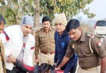 राहगीरों से लूट की फिराक में घूम रहे था लुटेरा, पुलिस ने मुठभेड़ में दबाच