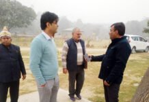 नूरनगर में निगम जमीन पर बनेगा कमिश्नरेट कार्यालय, नगर आयुक्त ने किया निरीक्षण