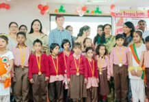 हमारा आंगन-हमारे बच्चे कार्यक्रम में बच्चों ने प्रस्तुत किए संस्कृतिक कार्यक्रम