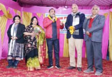 रेनबो पब्लिक स्कूल के वार्षिकोत्सव में बच्चों ने पेश किए सांस्कृतिक कार्यक्रम