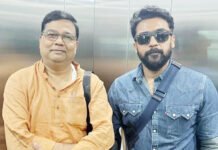 साउथ फिल्मों के अभिनेता सूर्या से कार्यकारी राष्ट्रीय महामंत्री तरुण मिश्र ने की मुलाकात