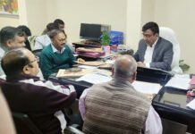 टैक्स वसूली को लेकर नगर आयुक्त डॉ नितिन गौड़ सख्त
