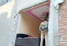 गाजियाबाद में हुआ धमाका पांच घायल दो मकान हुए क्षतिग्रस्त