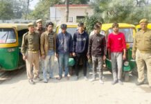 क्राइम ब्रांच ने दबोचे 6 शातिर चोर, चोरी के 6 टेम्पो बरामद