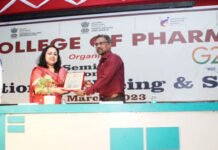 आईटीएस कॉलेज ऑफ फार्मेसी में ”इनोवेशन, वेलबींग और स्पोर्ट्स पर सेमिनार का आयोजन
