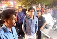 नगर आयुक्त ने रात्रि निरीक्षण में जाना शहर की सफाई एवं प्रकाश व्यवस्था का हाल