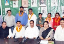 राजू गौतम ने शिवसेना को छोड़ रालोद का थामा दामन
